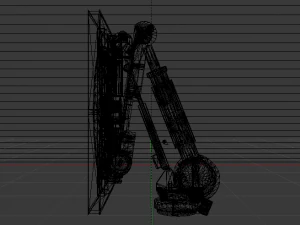 Sci-Fi Motion Platform 01 3D Model