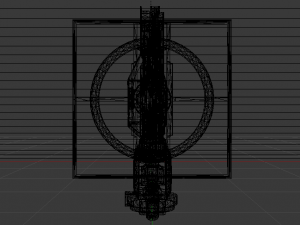 Sci-Fi Motion Platform 01 3Dモデル