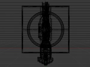 Sci-Fi Motion Platform 01 3D Model