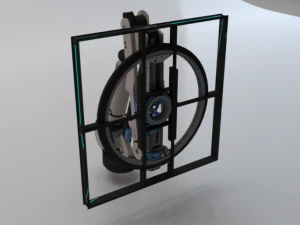 Sci-Fi Motion Platform 02 3D Model