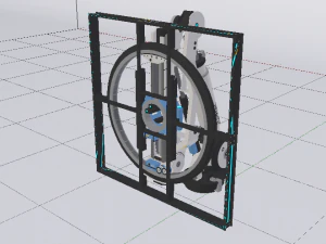 Sci-Fi Motion Platform 02 3D Model