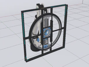 Sci-Fi Motion Platform 02 3D Model