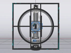 Sci-Fi Motion Platform 02 3D Model