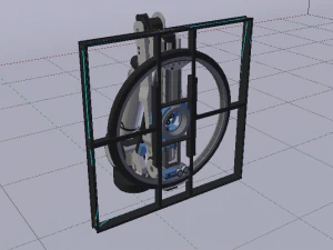 Sci-Fi Motion Platform 02 3D Model