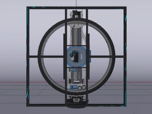 Sci-Fi Motion Platform 02 3D Model