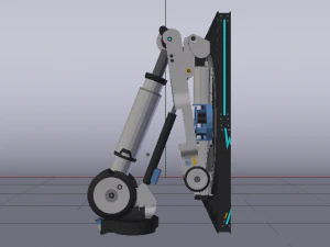 Sci-Fi Motion Platform 02 3D Model
