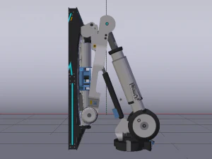 Sci-Fi Motion Platform 02 3D Model