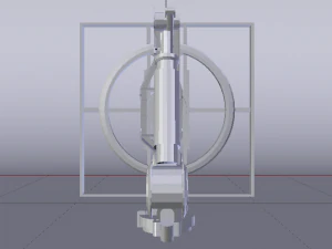 Sci-Fi Motion Platform 02 3D Model