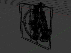 Sci-Fi Motion Platform 02 3D Model