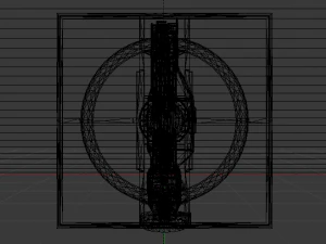 Sci-Fi Motion Platform 02 3D Model