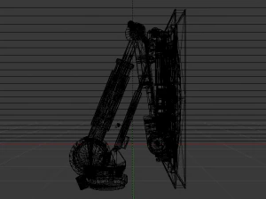 Sci-Fi Motion Platform 02 3D Model