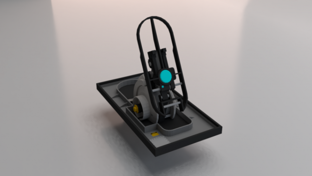 Sci-Fi Jumper 3D Model .c4d .max .obj .3ds .fbx .stl .blend 
