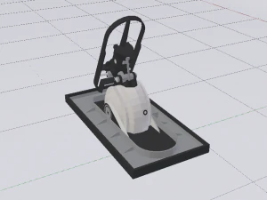 Sci-Fi Jumper 3D Model