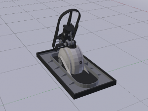 Sci-Fi Jumper 3D Model