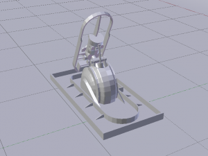 Sci-Fi Jumper 3D Model