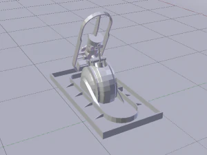 Sci-Fi Jumper 3D Model