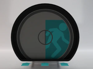 Sci-Fi Door 3D Model