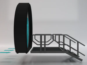 Sci-Fi Door 3D Model