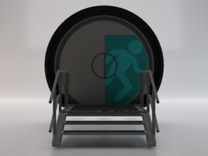 Sci-Fi Door 3D 模型