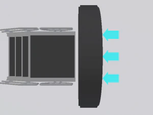 Sci-Fi Door 3D Model