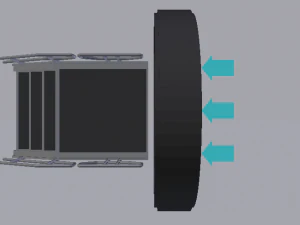 Sci-Fi Door 3D Model