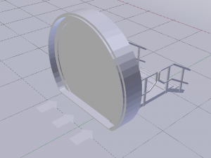 Sci-Fi Door 3D 模型