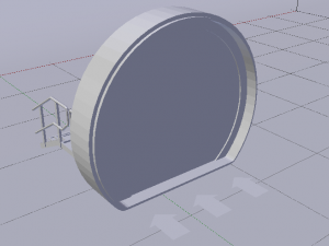 Sci-Fi Door 3D 模型