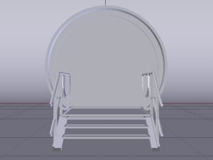 Sci-Fi Door 3D 模型