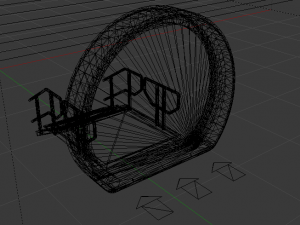 Sci-Fi Door 3D 模型