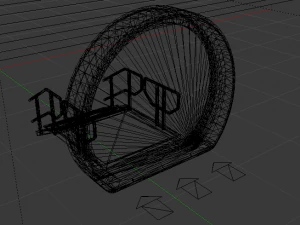 Sci-Fi Door 3D Model