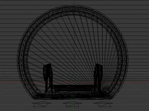 Sci-Fi Door 3D Model