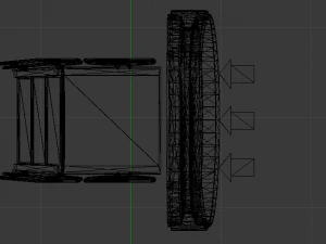 Sci-Fi Door 3D Model