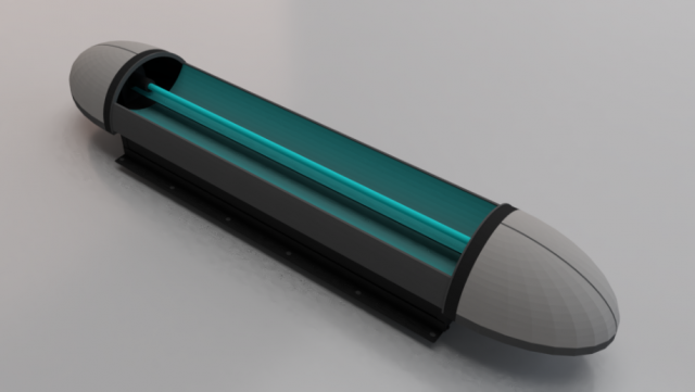 Sci-Fi Bridge 3D Model .c4d .max .obj .3ds .fbx .stl .blend 