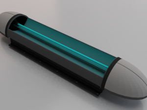 Sci-Fi Bridge 3D Модель