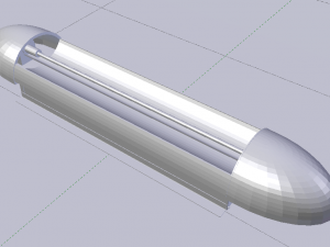 Sci-Fi Bridge 3D Model