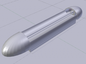 Sci-Fi Bridge 3D Model
