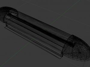 Sci-Fi Bridge 3D Model