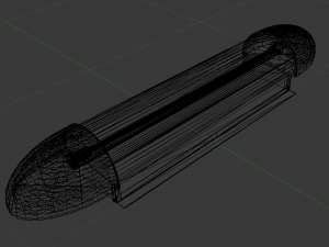 Sci-Fi Bridge 3D Model