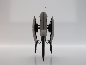 Sci-Fi Turret Model 3D