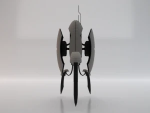 Sci-Fi Turret 3D Model