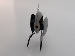 Sci-Fi Turret Model 3D