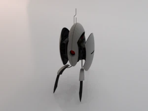Sci-Fi Turret 3D Model