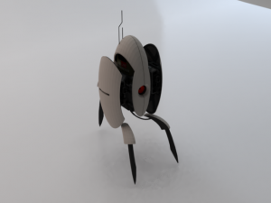 Sci-Fi Turret Model 3D