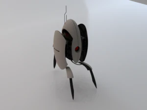 Sci-Fi Turret 3D Model