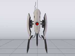 Sci-Fi Turret Model 3D