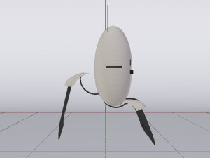 Sci-Fi Turret Model 3D