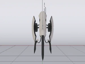 Sci-Fi Turret 3D Model