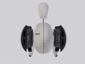 Sci-Fi Turret Model 3D