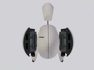 Sci-Fi Turret 3D Model
