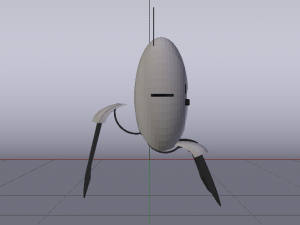 Sci-Fi Turret Model 3D